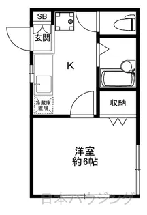 木村アパート【2階】の間取り