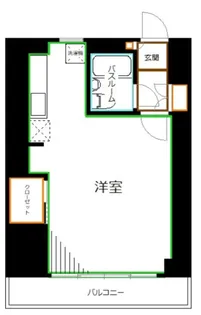 第5野村ビル【9階】の間取り