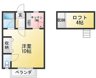 ヴィラグレイス【3階】の間取り