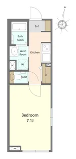 上目黒シティハウス【2階】の間取り