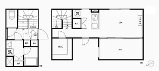 CREAL江戸川橋【4階】の間取り