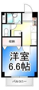 YUハイツ【1階】の間取り