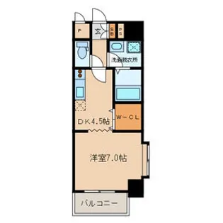 サンルーヴル【9階】の間取り