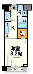 N’sアパートメント【2階】の間取り