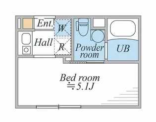 LEGALAND阿佐ヶ谷【4階】の間取り