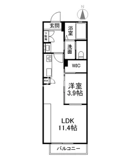 メゾン綾小路【2階】の間取り