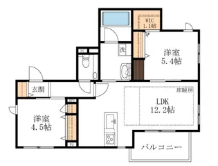 (仮称)木月4丁目メゾン【3階】の間取り