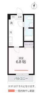 QUIET CRAB HOUSE 瀬谷(仮)【3階】の間取り