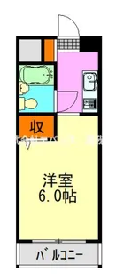 ロザール東千葉【4階】の間取り