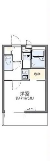 レオパレスみゆきII【3階】の間取り