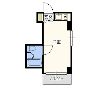 サンプラザ京橋【3階】の間取り