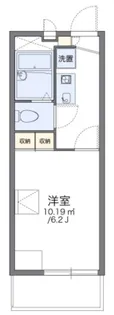 レオパレス大谷【2階】の間取り