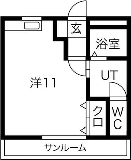 ハイツエクセル21【2階】の間取り