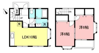 ロイヤルヒルI【1階】の間取り
