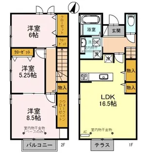 Patio(パティオ)の間取り