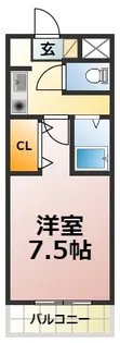 A・City鶴城【2階】の間取り