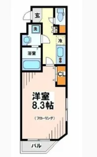 Hills新小岩【4階】の間取り