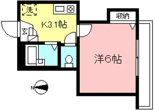 サクラコート【1階】の間取り