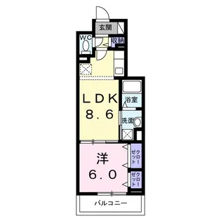 ラ・ルーチェ 練馬【4階】の間取り