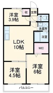Like四街道【3階】の間取り