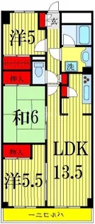 幕張本郷パレスェード【2階】の間取り