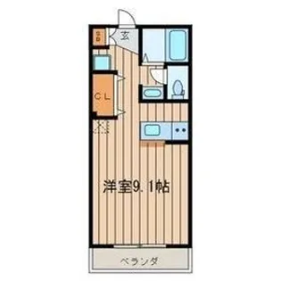 マ・メゾン風雅【2階】の間取り