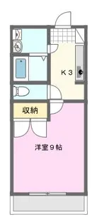 ラ・ソネット【4階】の間取り