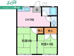 ひろみ荘【2階】の間取り