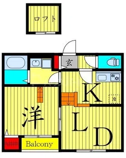 bell brun【2階】の間取り