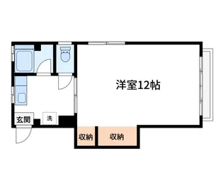 第二安藤レジデンス【3階】の間取り