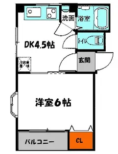 サンシャイン八雲【3階】の間取り
