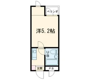 パセオ小谷ヶ丘【3階】の間取り
