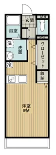 カンフォーラ女池【3階】の間取り