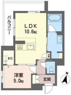 ハイネススト霞町【3階】の間取り