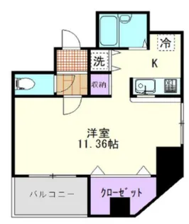 ノブレス池田山【4階】の間取り