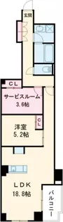 SPコート南小岩【7階】の間取り