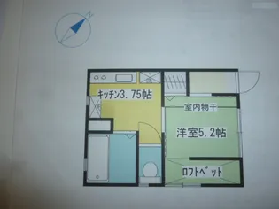 Tコート【1階】の間取り