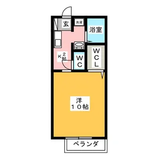パストラルコートC【2階】の間取り