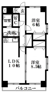 オット・アンダーレ【4階】の間取り