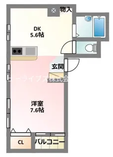 ブランズクロス【3階】の間取り