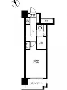 スカイコート新宿壱番館【8階】の間取り