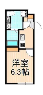 レピュア北千住レジデンス【2階】の間取り