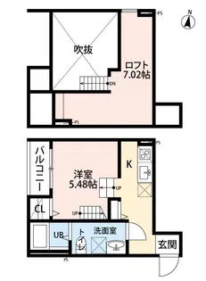 グラディーレ井尻【2階】の間取り