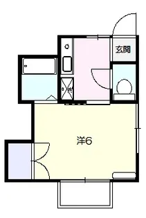 リュネット【1階】の間取り