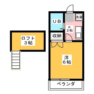 グリーンハイツ【1階】の間取り