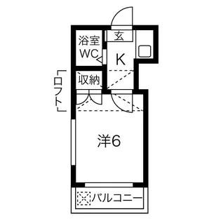 フォレスタ一宮【1階】の間取り