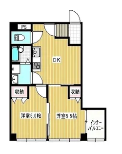 N東中央【2階】の間取り