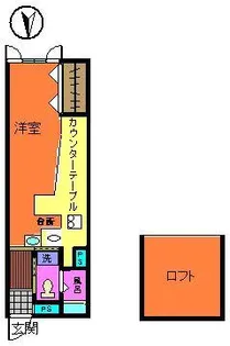 ベルムトス【2階】の間取り