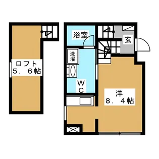 Well Pine【1階】の間取り