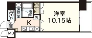 グレイシャス五日市【6階】の間取り